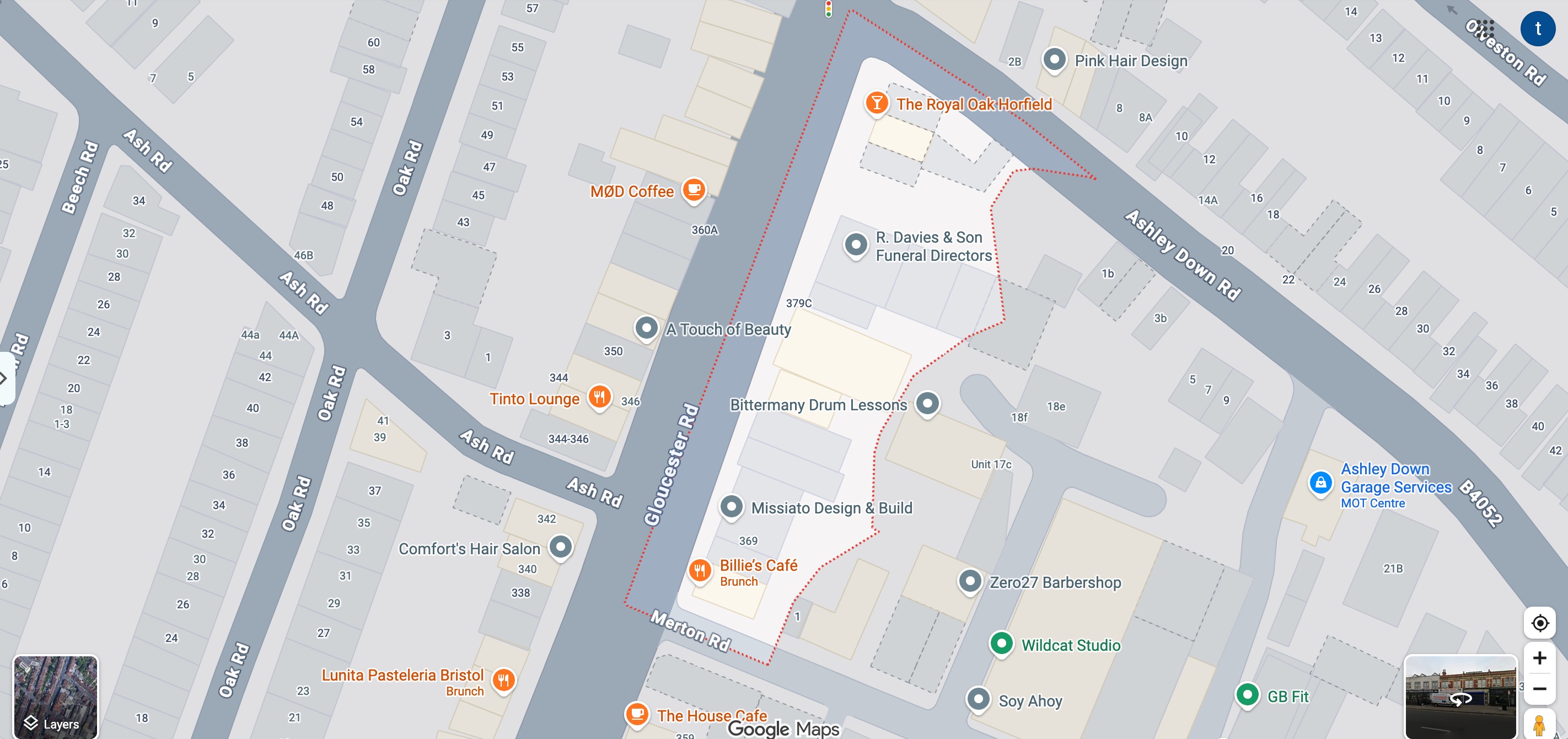 location map of the monster fireworks shop
